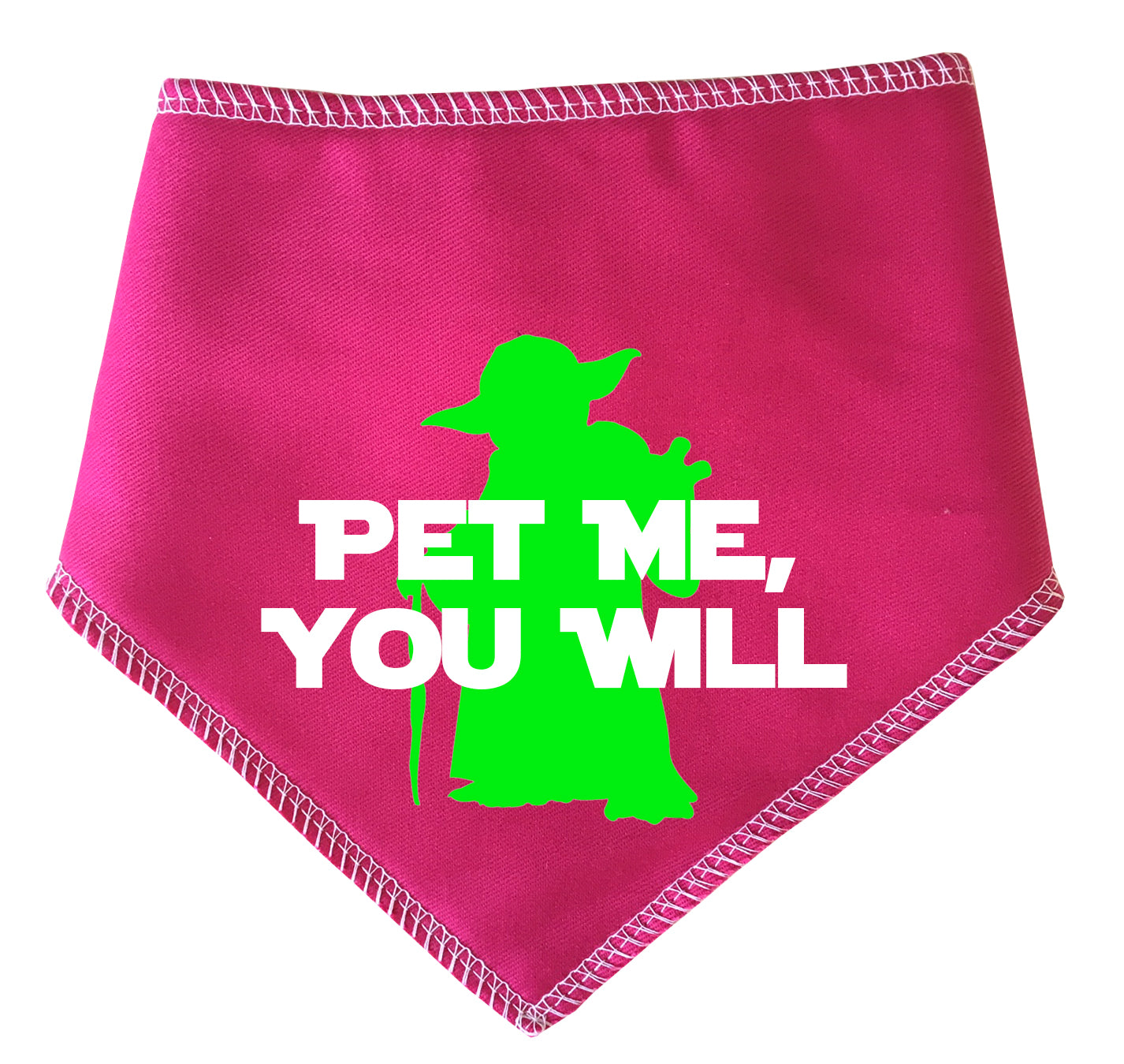 Pet Me You Will Dog Bandana