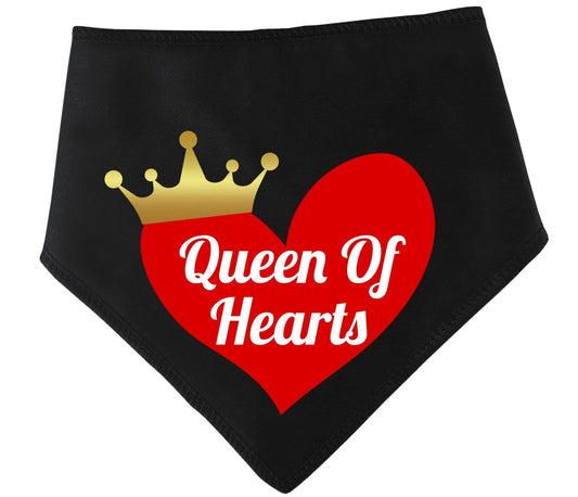 'Queen Of Hearts' Valentine's Day Dog Bandana
