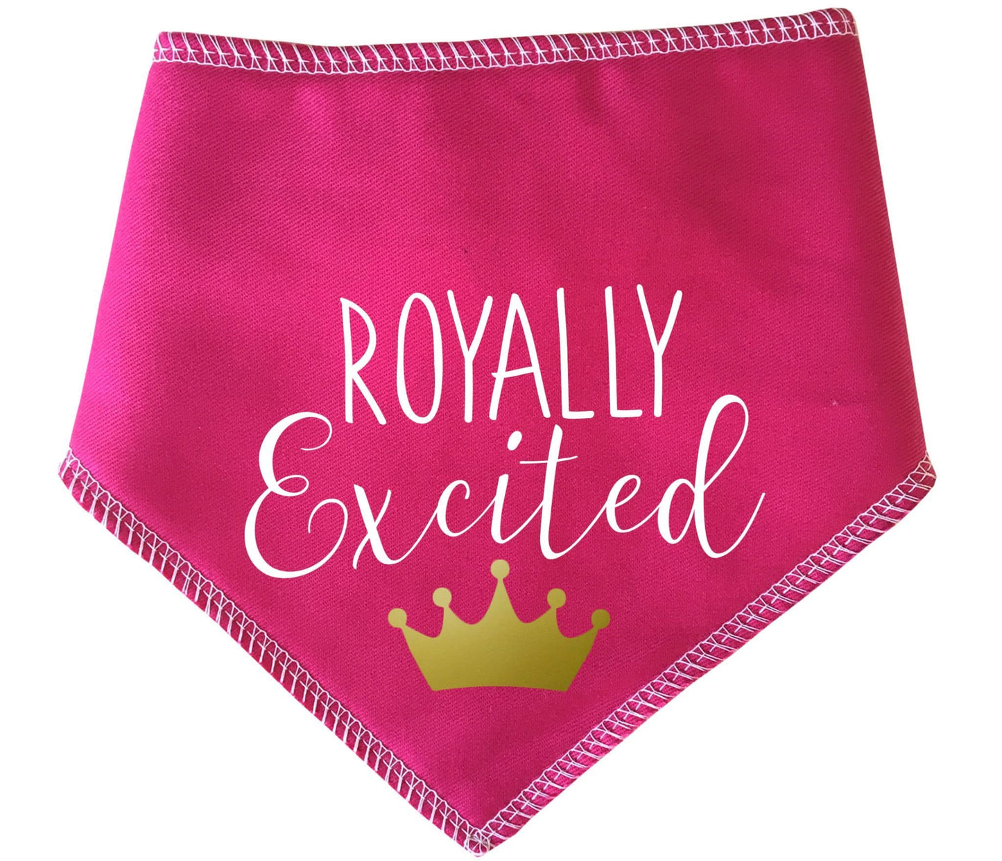 Royally Excited 70 Years Queens Jubilee Dog Bandana