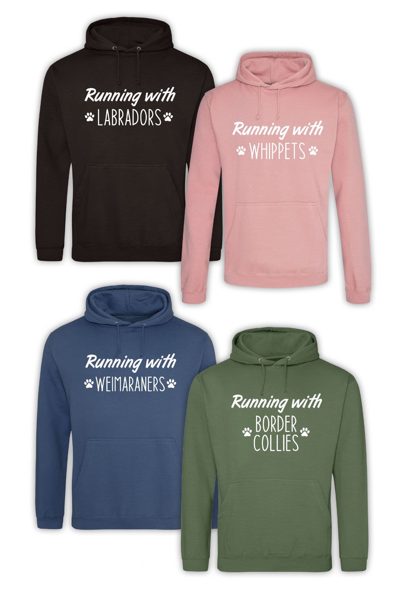 Running With Hoodie