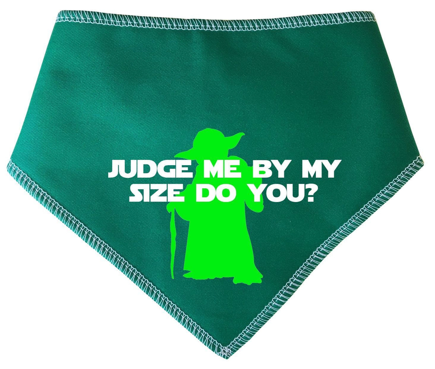 Star Wars Yoda 'Judge Me By My Size Do You?' Dog Bandana