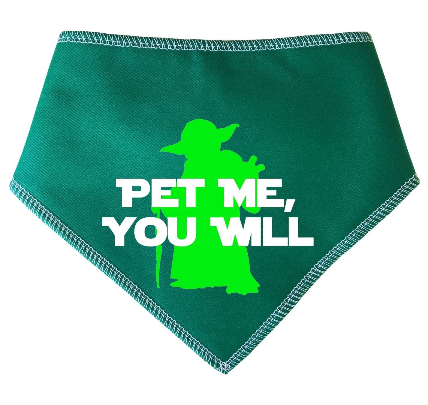 Star Wars Yoda 'Pet Me You Will' Dog Bandana