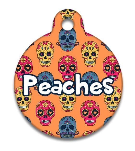 Sugar Skulls - Pet (Dog & Cat) ID Tag
