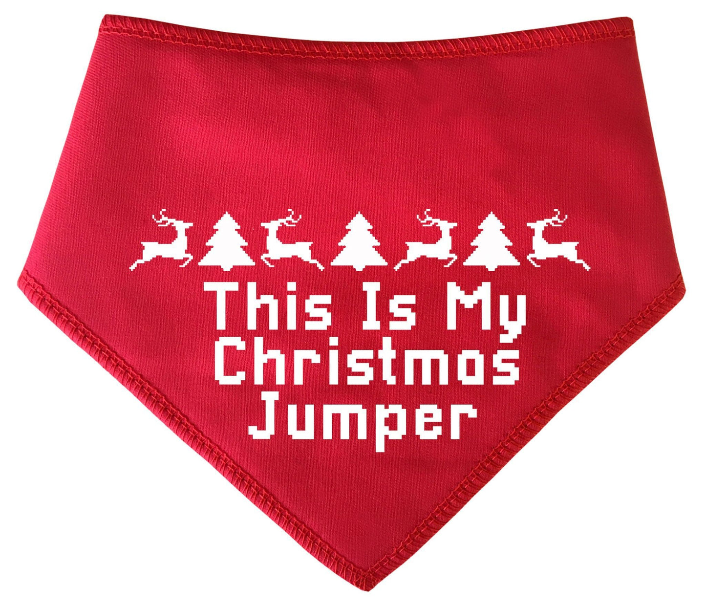 'This Is My Christmas Jumper' Christmas Dog Bandana