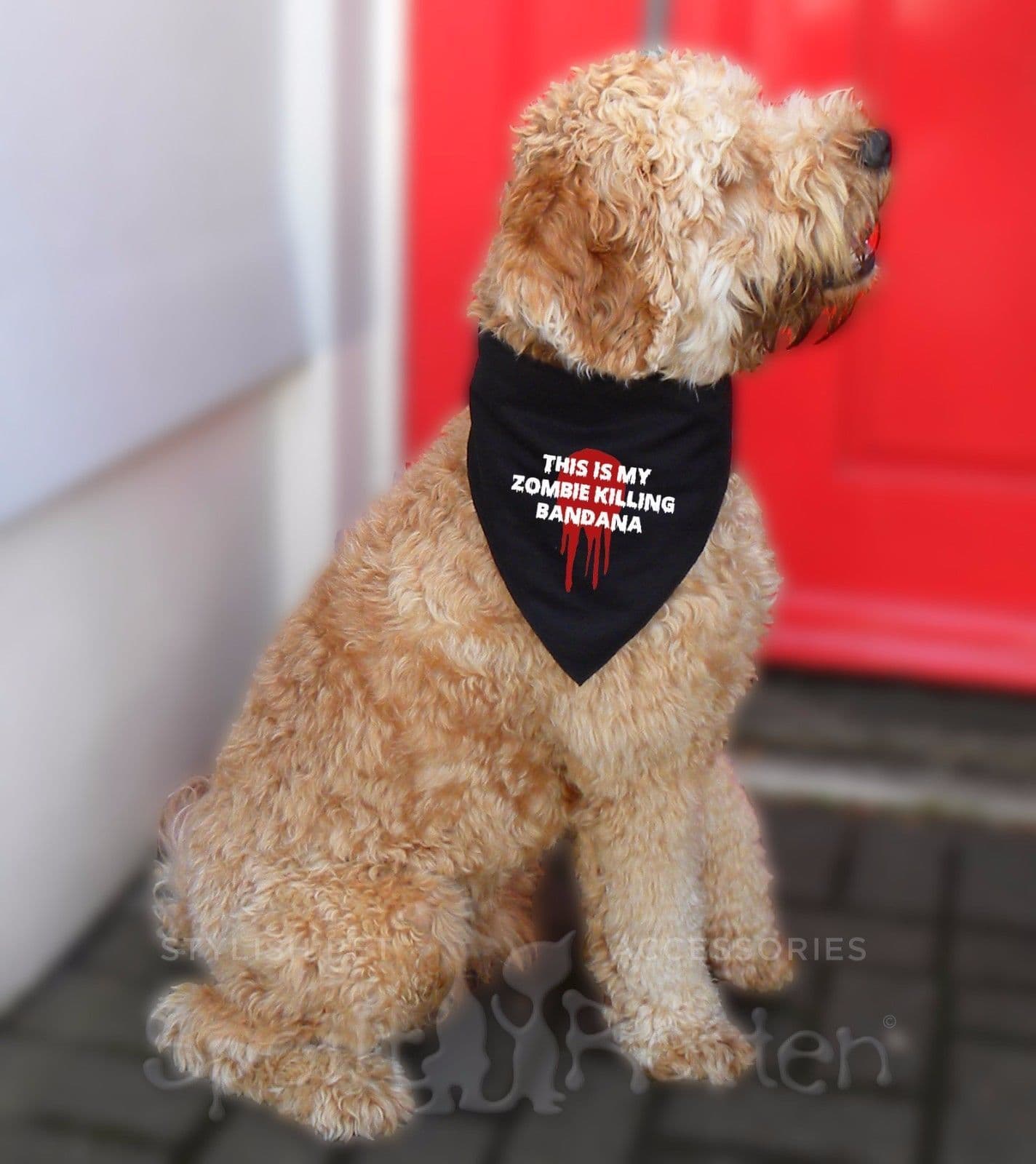 This Is My Zombie Killing Bandana' Dog Bandana