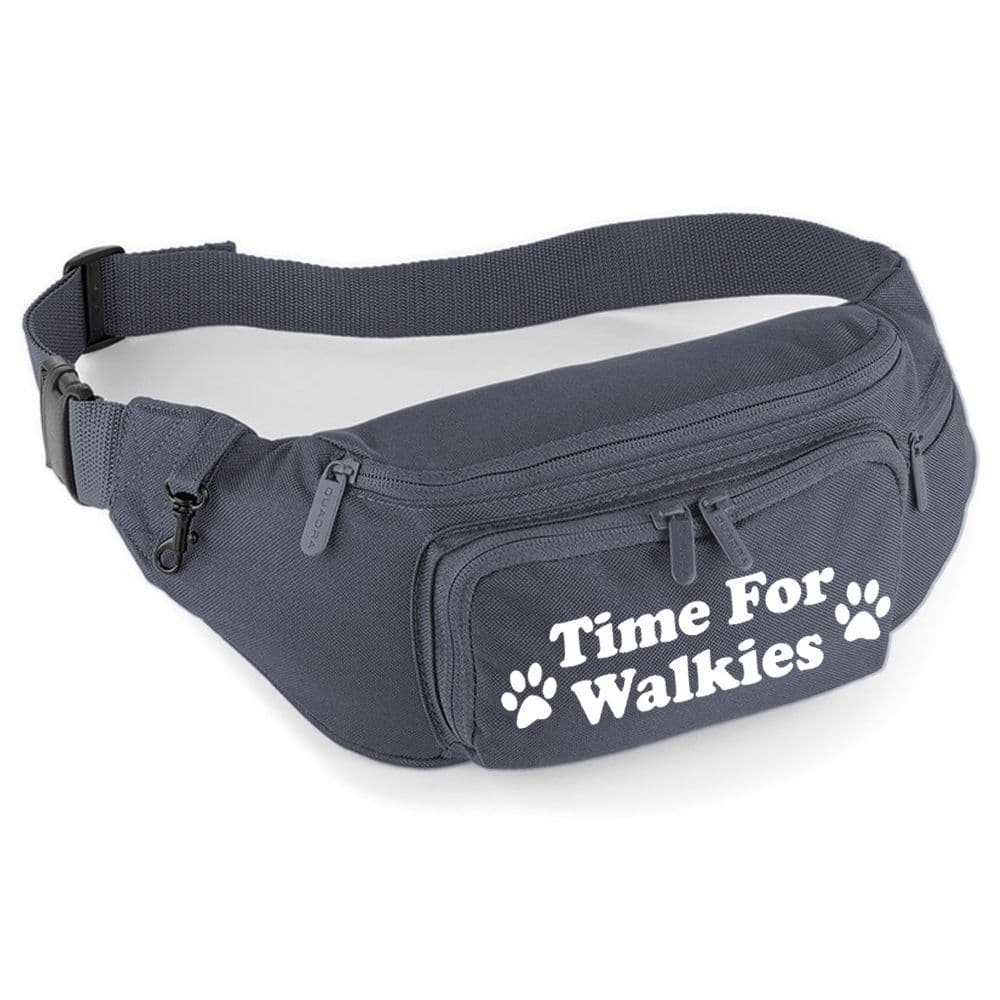 'Time For Walkies' Training Waist Bag