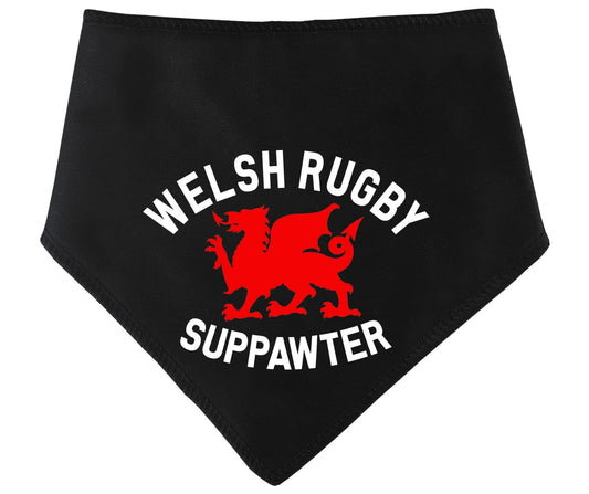 Welsh Rugby Suppawter Dog Bandana