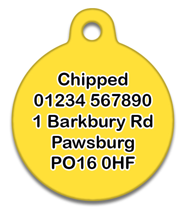 What Do You Mean I'm Adopted - Pet ID Tag