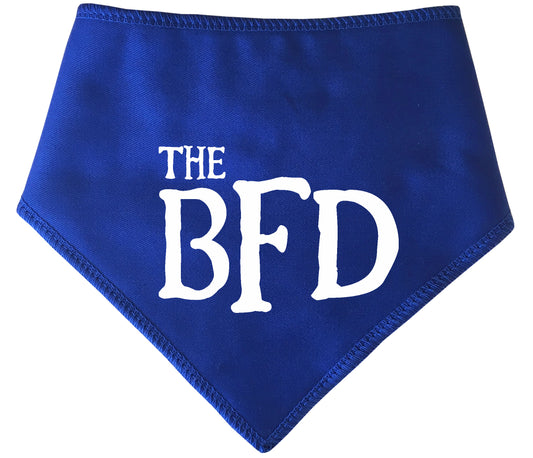 The BFD Big Friendly Dog Blue Dog Bandana