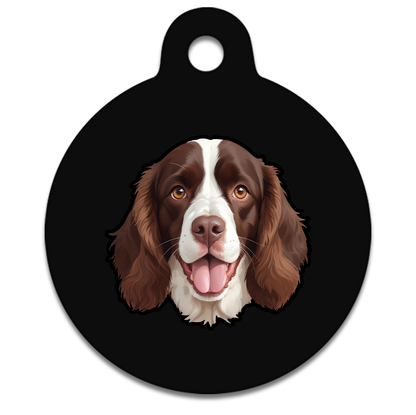 19mm Diameter Tiny Size - Spaniel Design