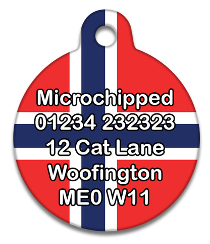 Norway- Pet ID Tag