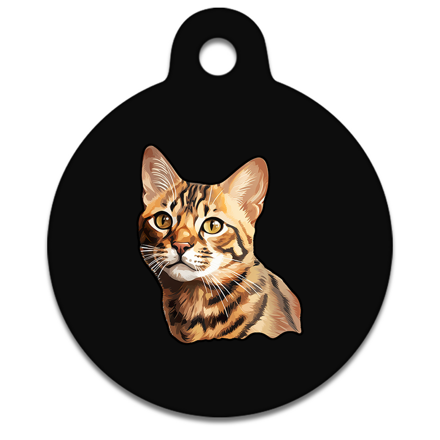 25mm Diameter Small Size - Bengal Cat