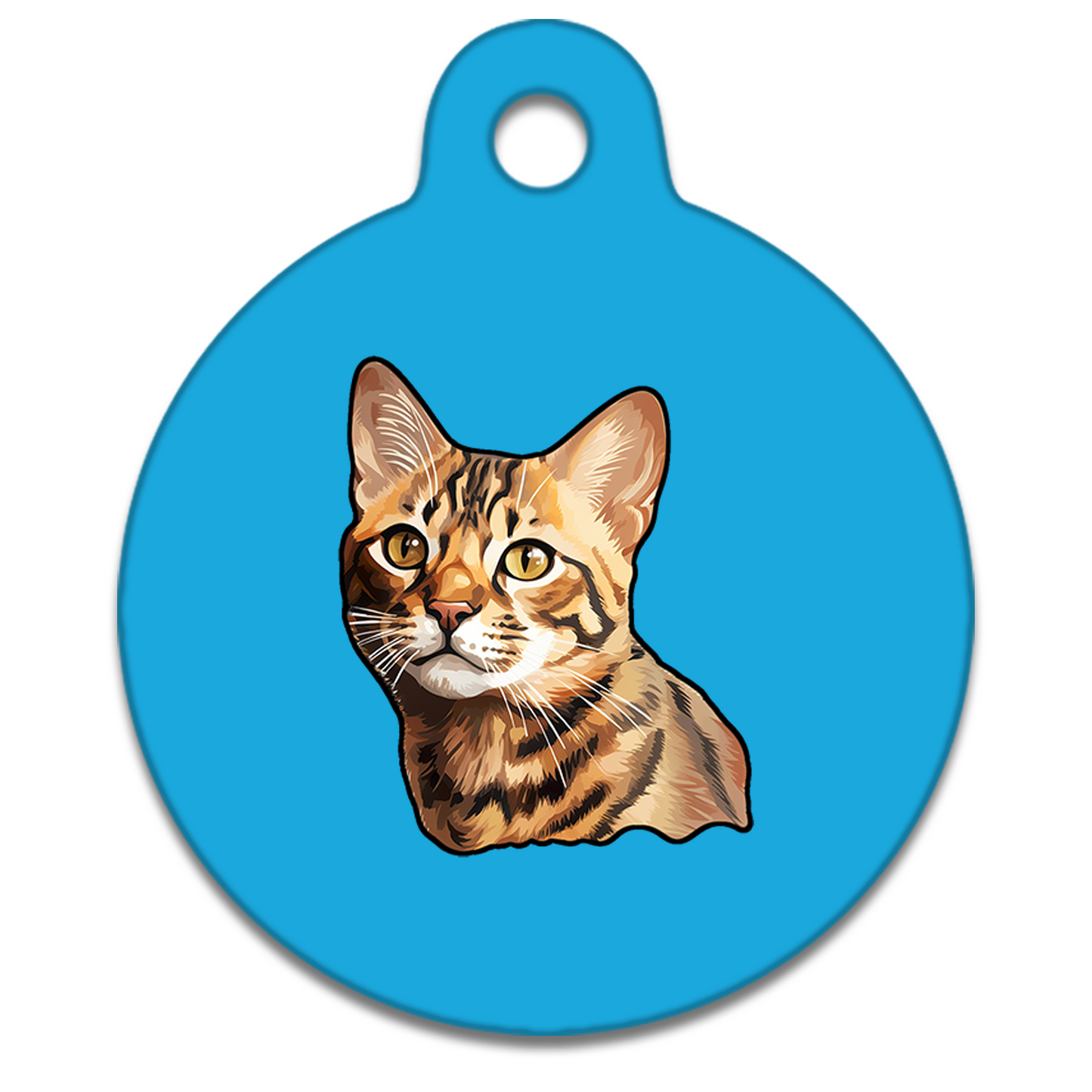25mm Diameter Small Size - Bengal Cat