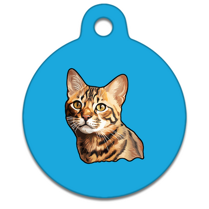 25mm Diameter Small Size - Bengal Cat