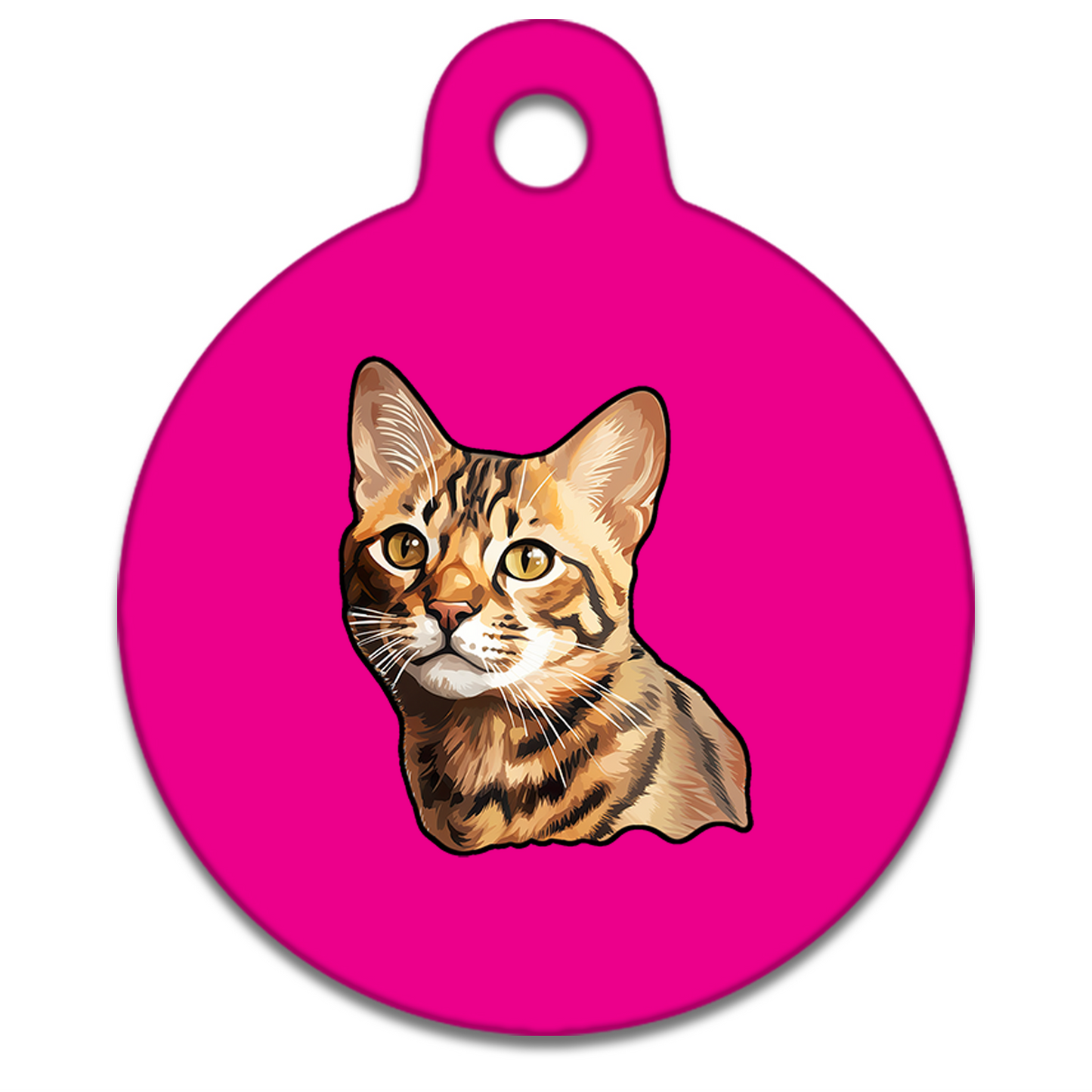 25mm Diameter Small Size - Bengal Cat