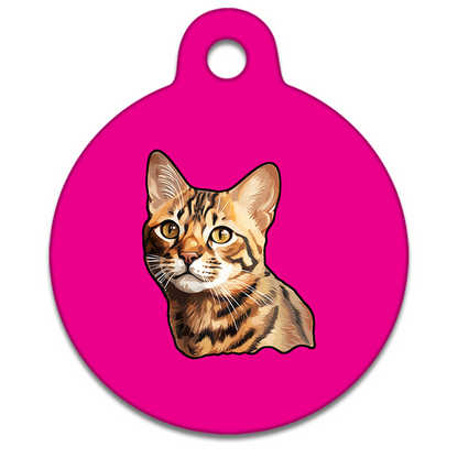 25mm Diameter Small Size - Bengal Cat
