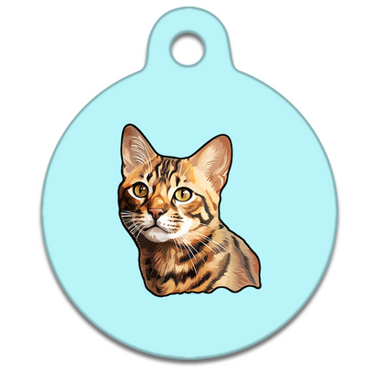 25mm Diameter Small Size - Bengal Cat