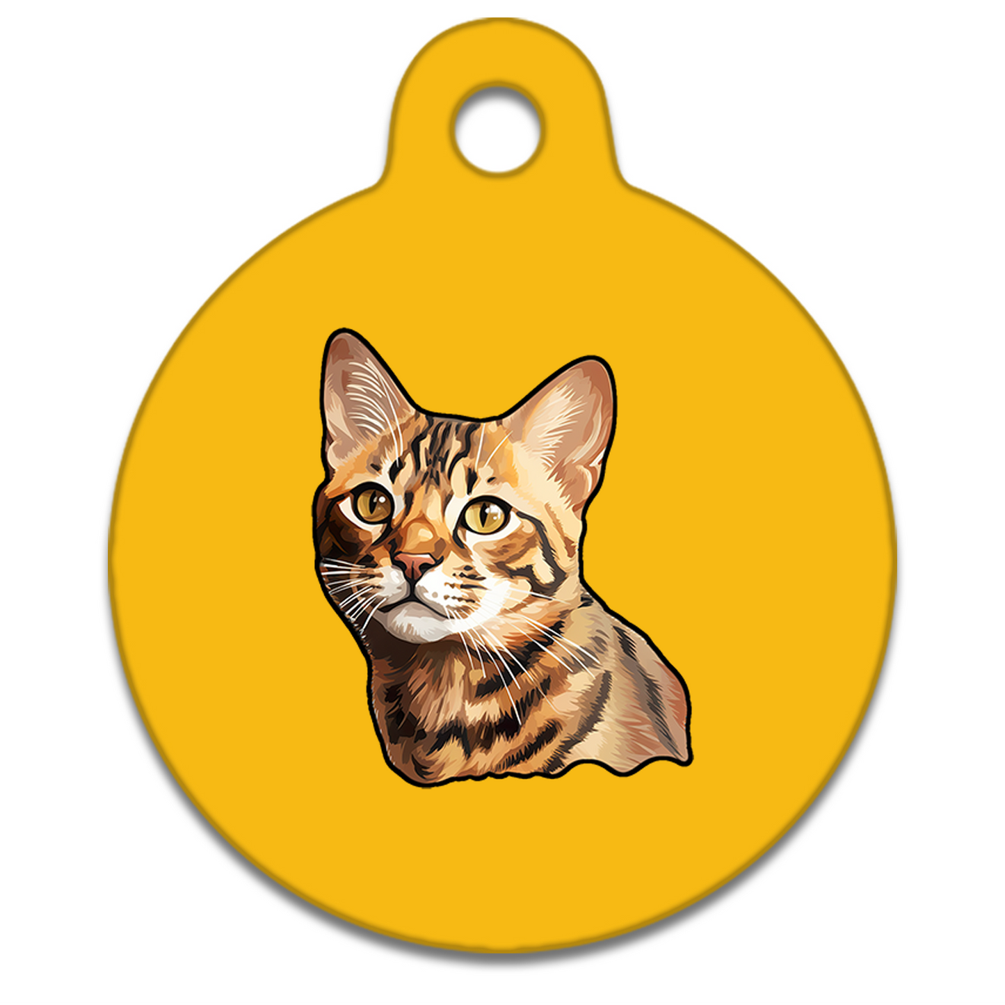 25mm Diameter Small Size - Bengal Cat