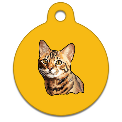 25mm Diameter Small Size - Bengal Cat