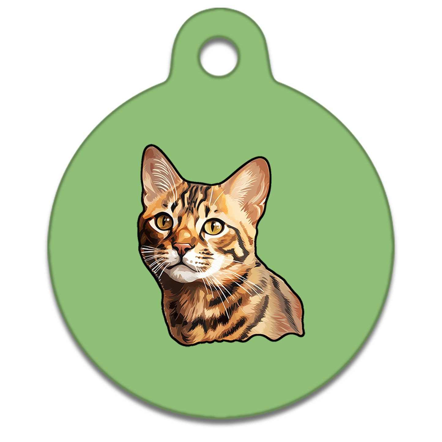 25mm Diameter Small Size - Bengal Cat