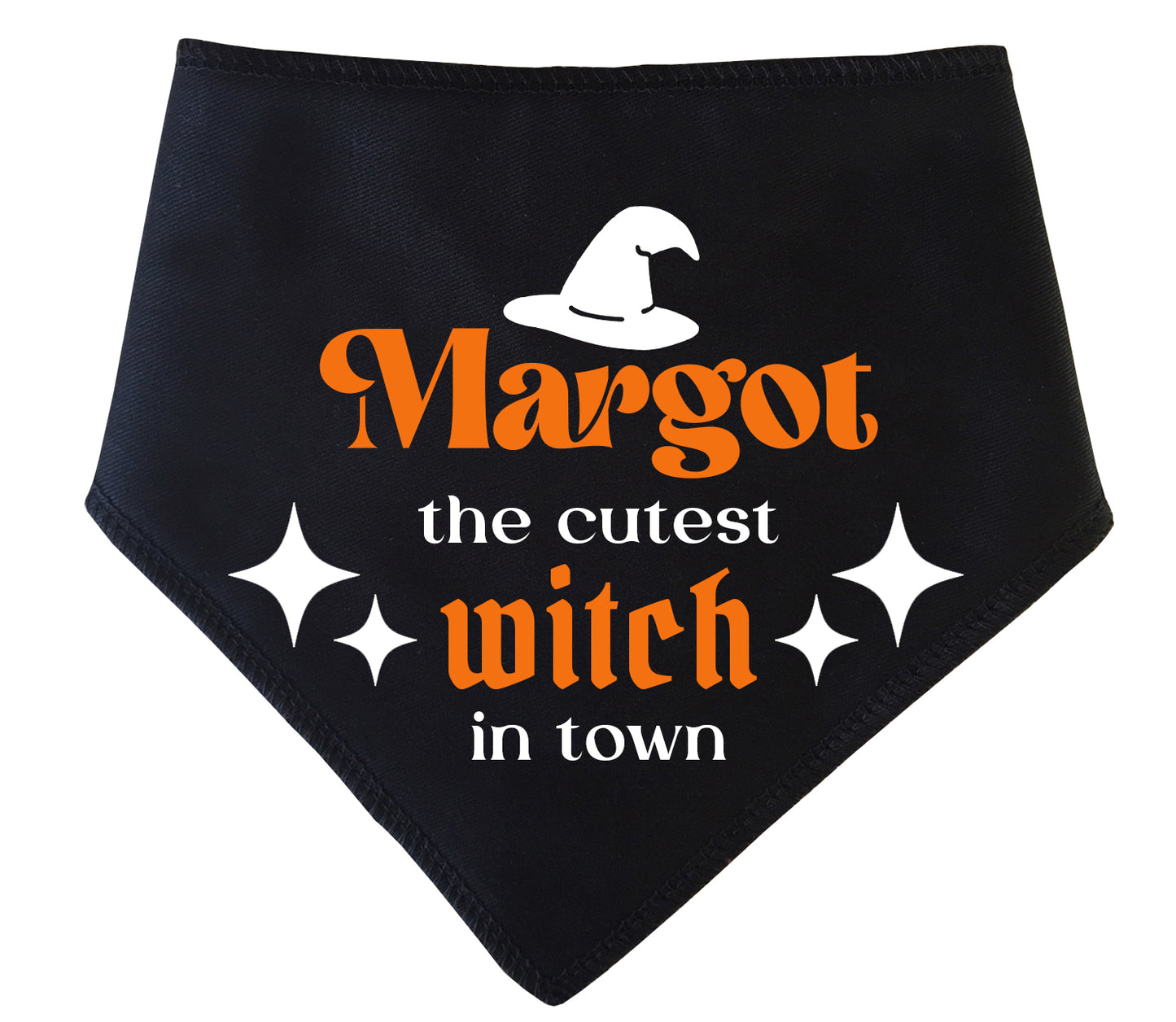 Cutest Witch In Town Personalised Dog Bandana