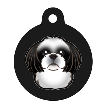 25mm Diameter Small Size - Shih Tzu Dog