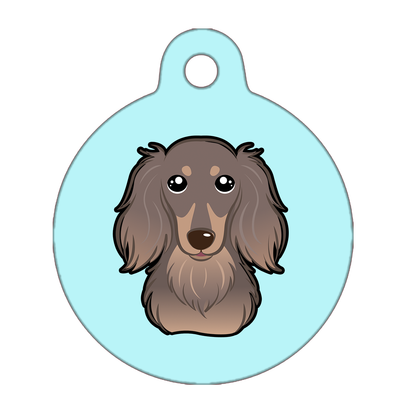 25mm Diameter Small Size - Dachshund Dog