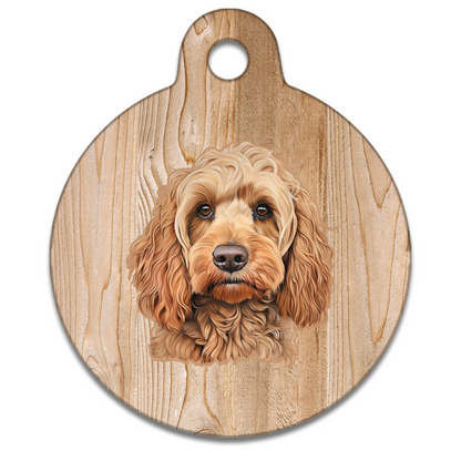 25mm Diameter Small Size - Cockapoo Design