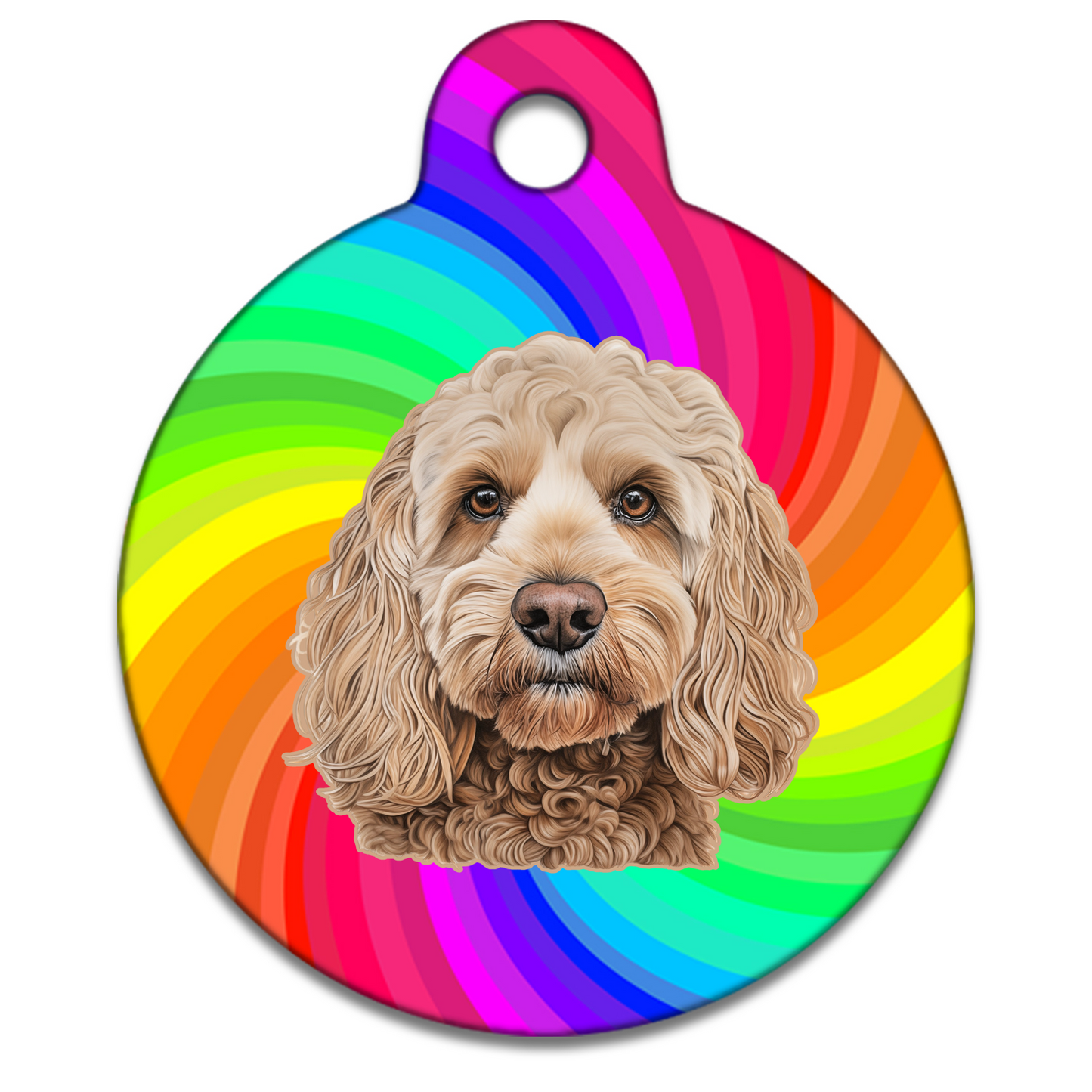25mm Diameter Small Size - Cockapoo Design