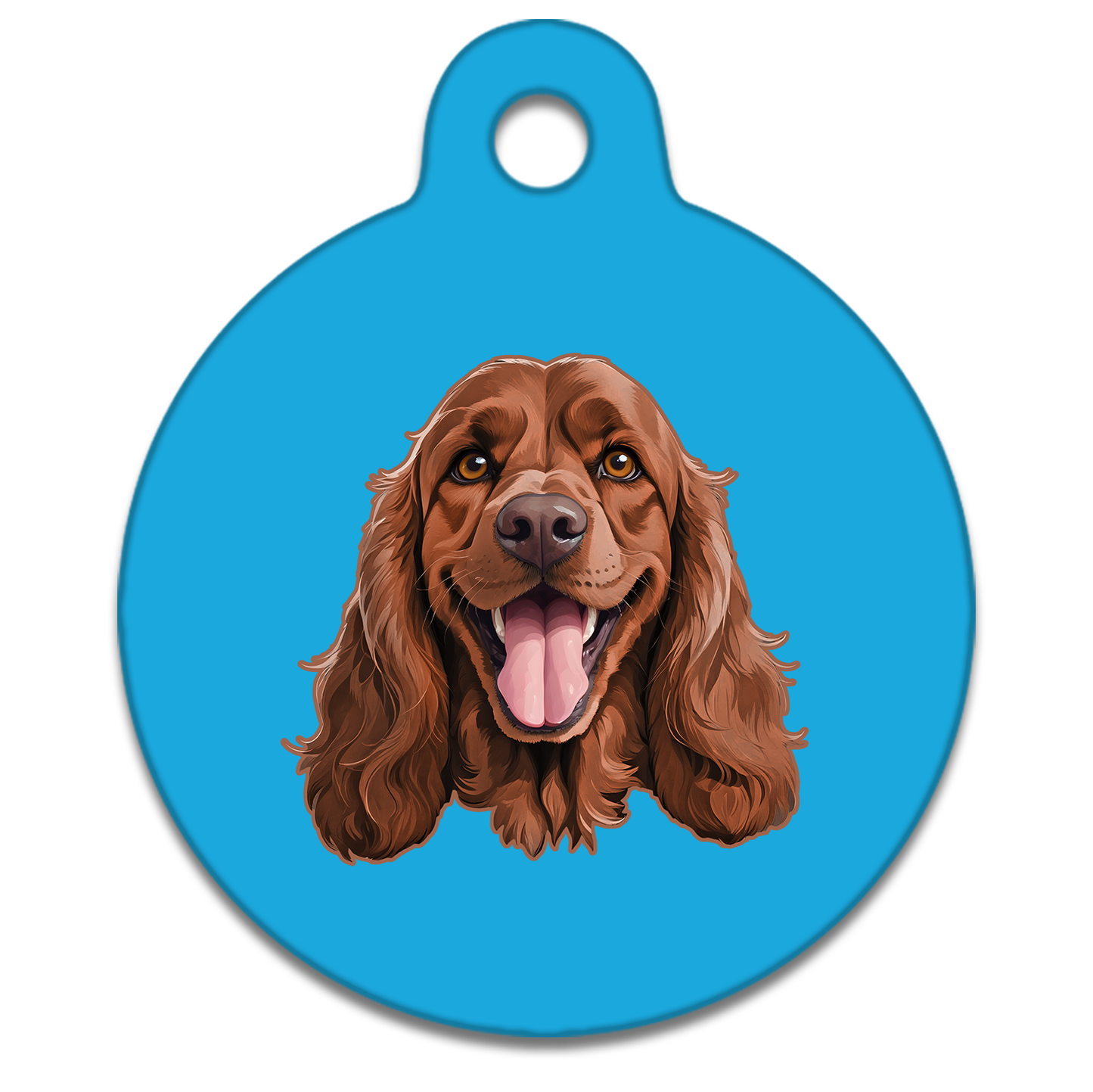 25mm Diameter Small Size - Spaniel Design