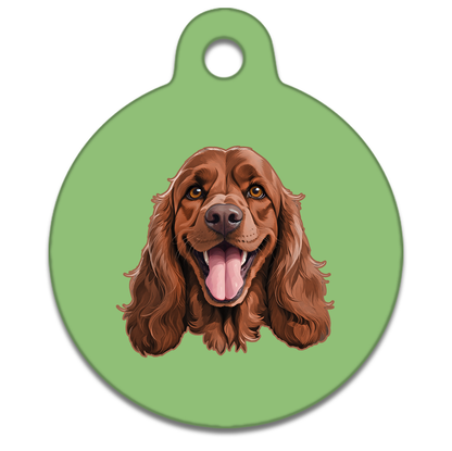 25mm Diameter Small Size - Spaniel Design