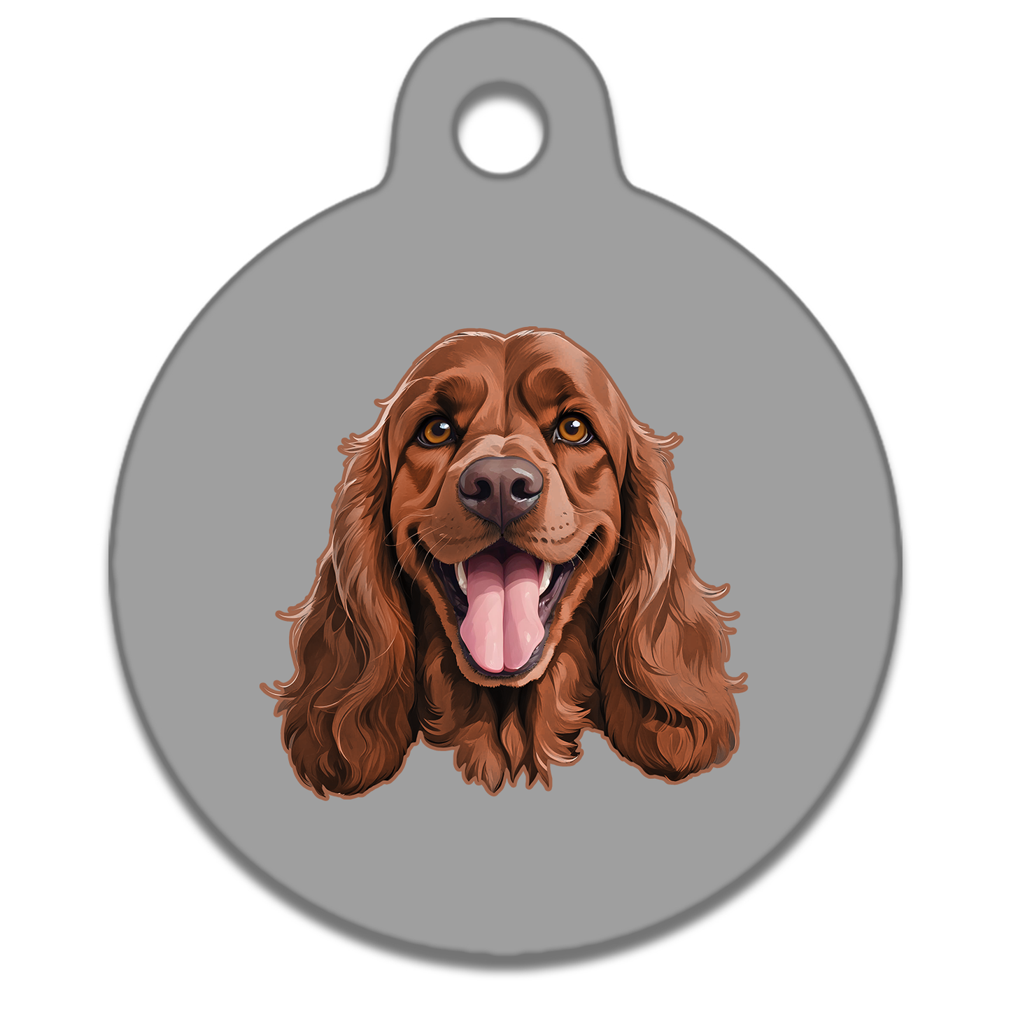 25mm Diameter Small Size - Spaniel Design