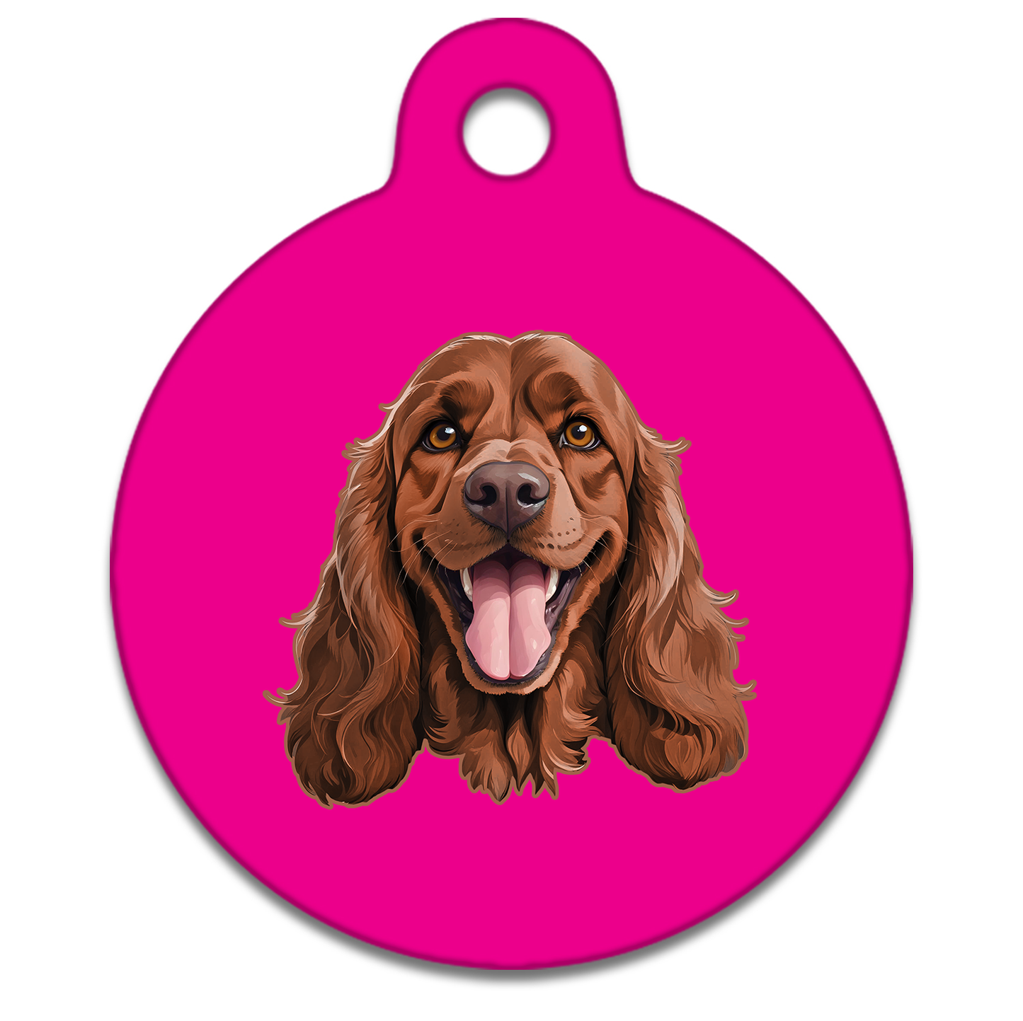 38mm Diameter Large Size - Cocker Spaniel Design