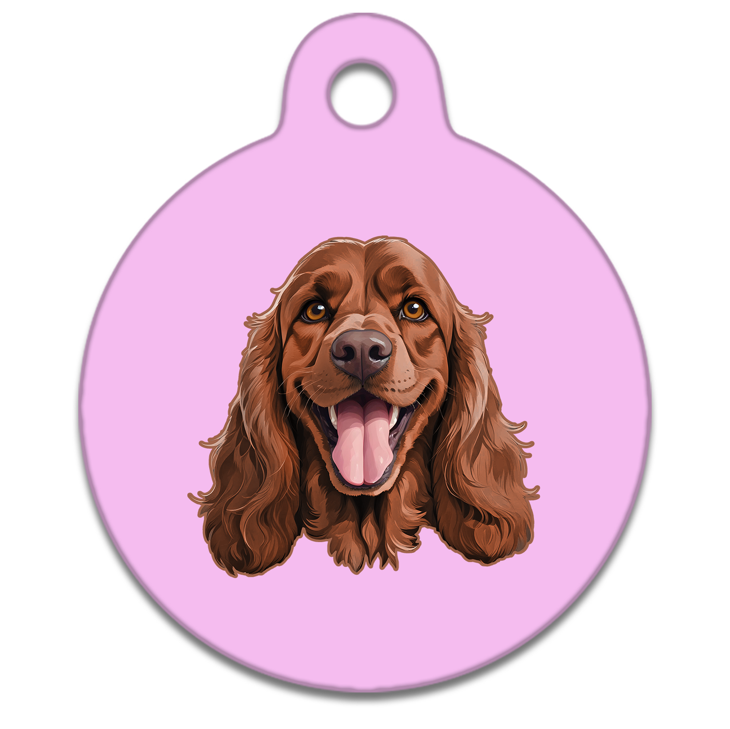 38mm Diameter Large Size - Cocker Spaniel Design