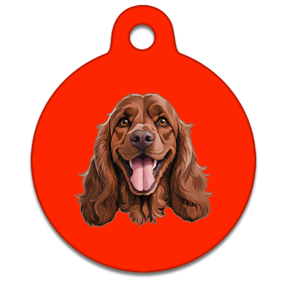 25mm Diameter Small Size - Spaniel Design