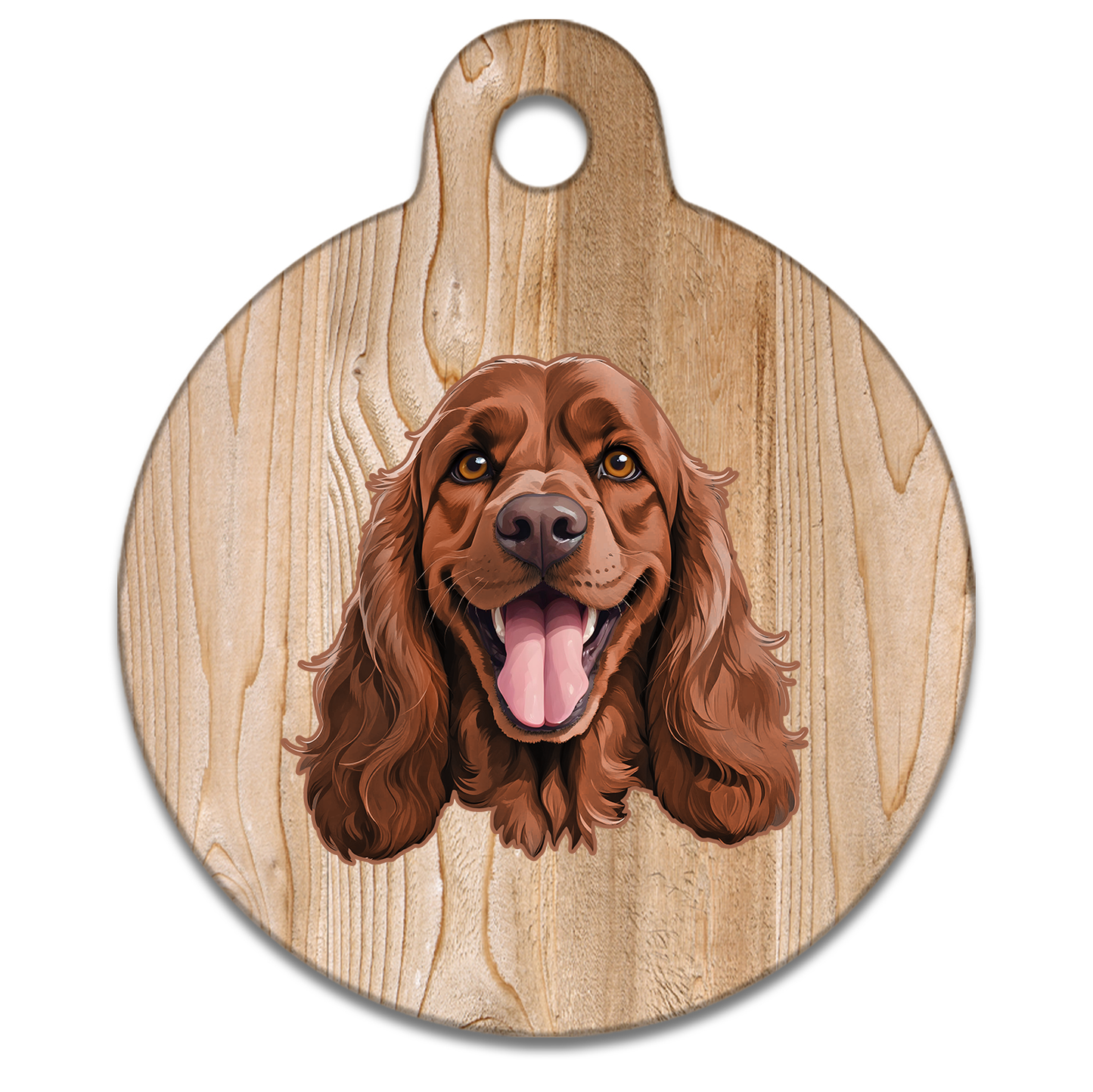38mm Diameter Large Size - Cocker Spaniel Design