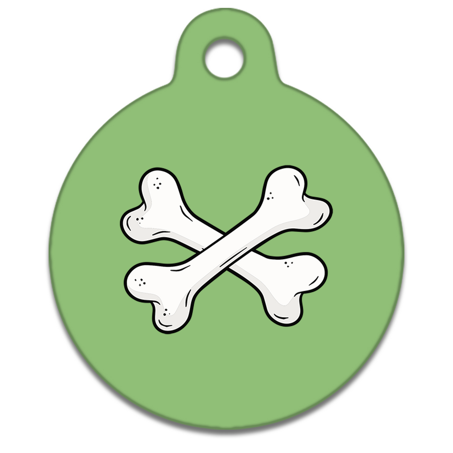 31mm Diameter Medium Size - Motifs Dog Tag