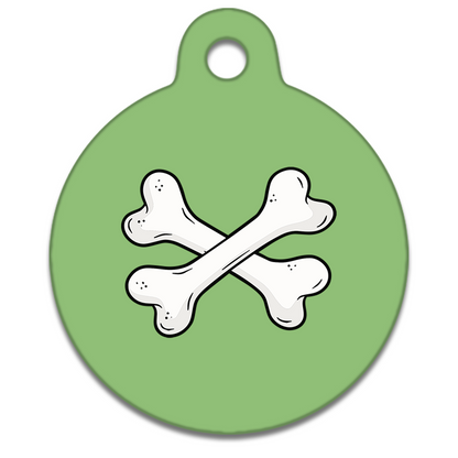 31mm Diameter Medium Size - Motifs Dog Tag