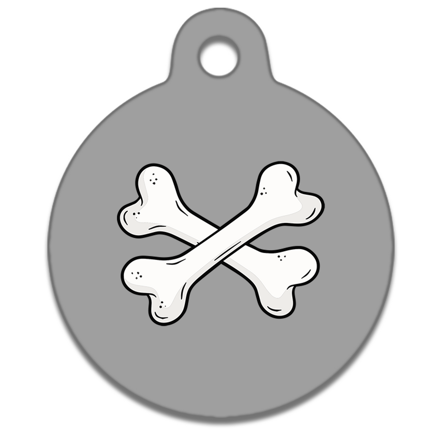31mm Diameter Medium Size - Motifs Dog Tag