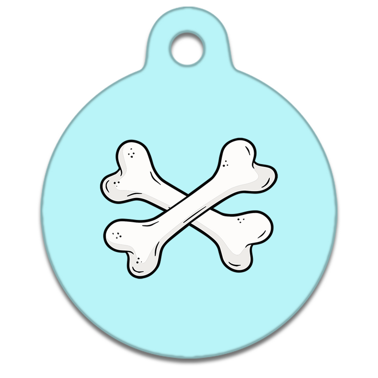 31mm Diameter Medium Size - Motifs Dog Tag