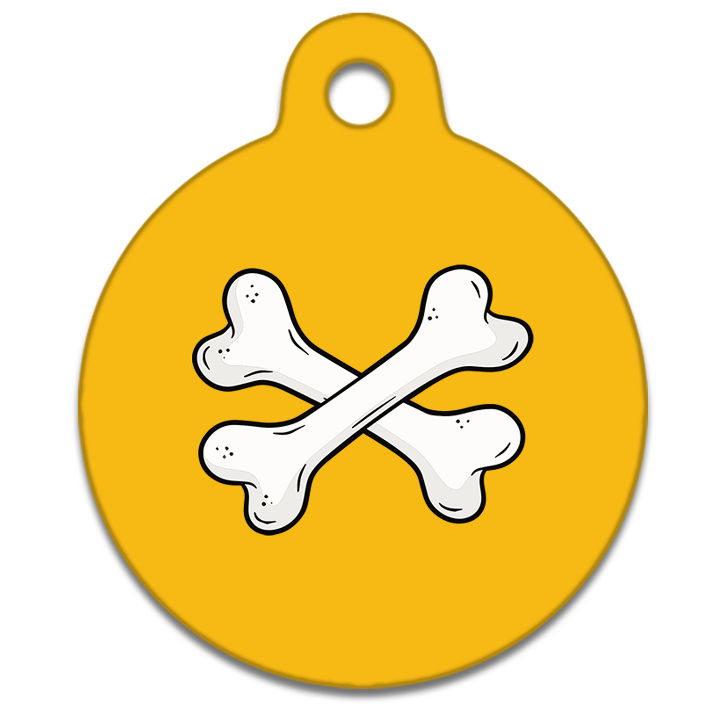 31mm Diameter Medium Size - Motifs Dog Tag