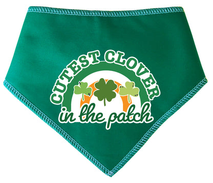 Cutest Clover St Patrick's Day Dog Bandana