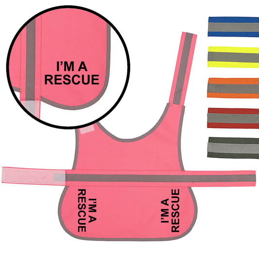 'I'm A Rescue' High Visibility Lightweight Coat