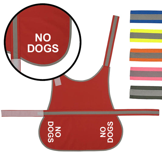 'No Dogs' High Visibility Lightweight Coat