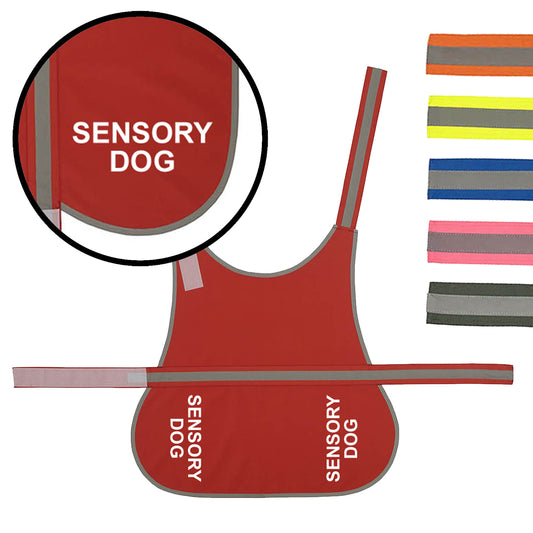 'Sensory Dog' High Visibility Lightweight Coat