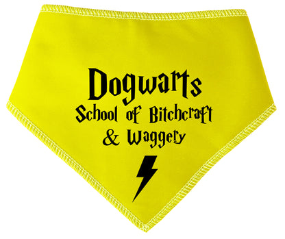 Dogwarts Bitchcraft Dog Bandana