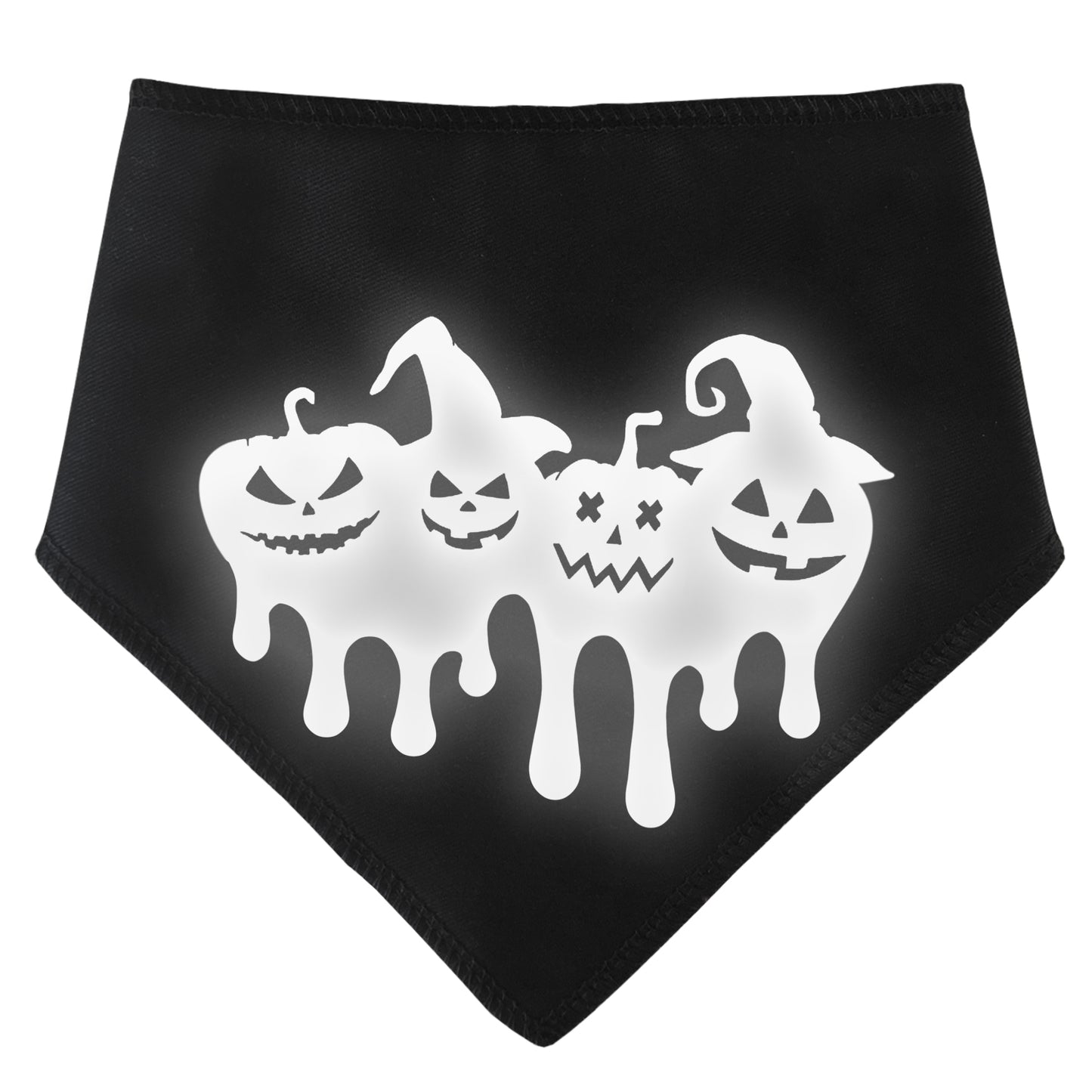 Evil Pumpkin Crew Reflective Dog Bandana