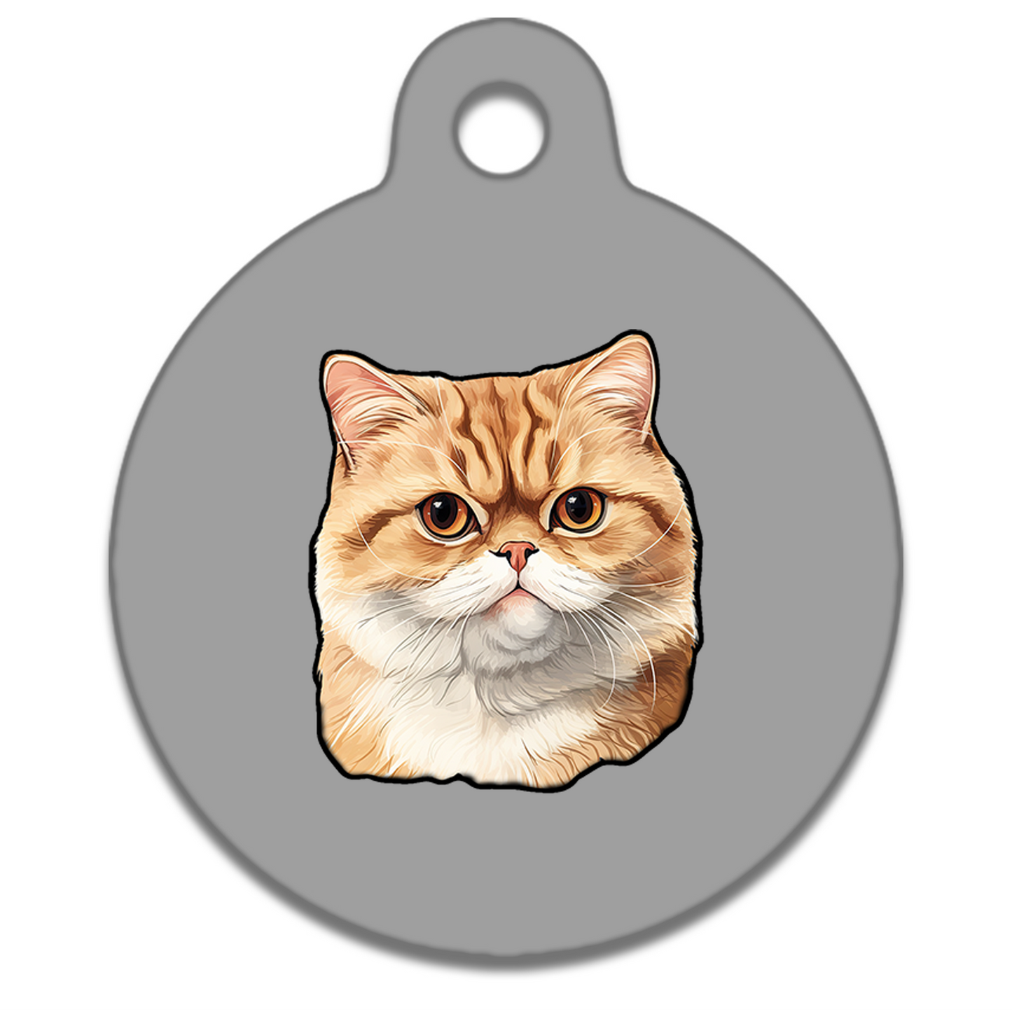 19mm Diameter Tiny Size - Exotic Shorthair