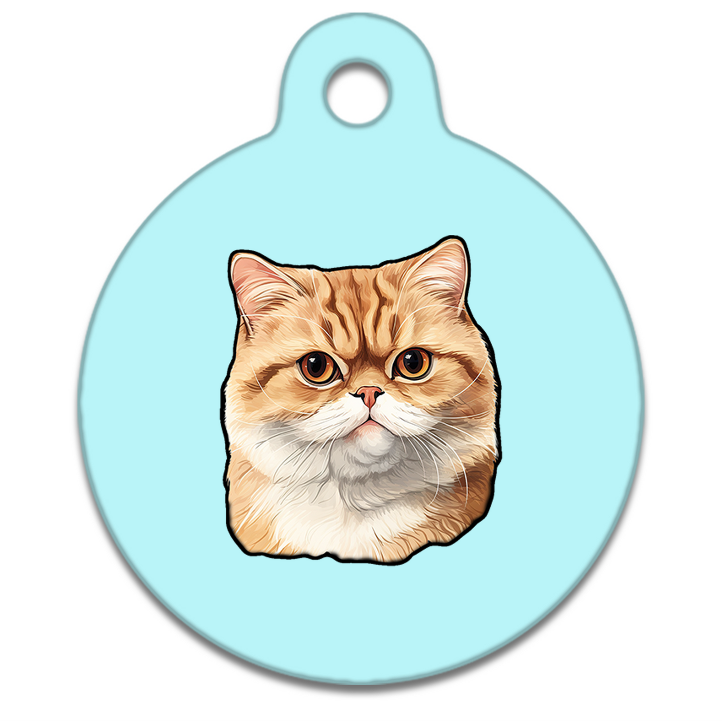 19mm Diameter Tiny Size - Exotic Shorthair
