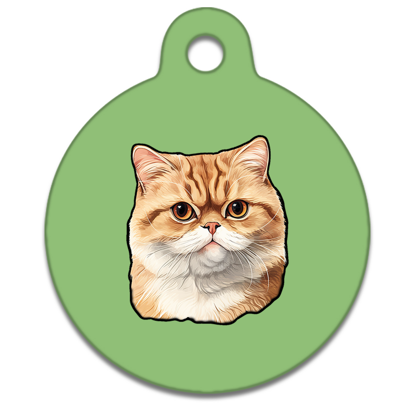 19mm Diameter Tiny Size - Exotic Shorthair